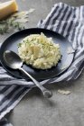 Risotto bianco with parmesan — Stock Photo