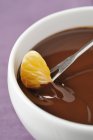 Dessert alla crema al cioccolato — Foto stock