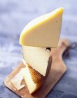 Spanish cheeses stacked — Stock Photo