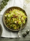 Stir fried sprouts — Stock Photo