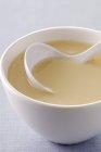 Sopa de espárragos blancos - foto de stock