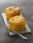 Muffin di cocco e mango di patate dolci — Foto stock