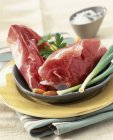 Raw cuts of veal — Stock Photo
