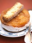 Petit gâteau mandarin — Photo de stock