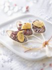 Foie gras e chutney di ciliegie — Foto stock