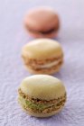 Small colored macaroons — Stock Photo