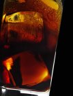 Cocktail con Amaro in vetro — Foto stock