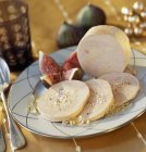 Fettuccia di foie gras — Foto stock