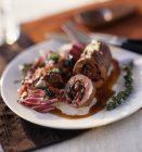 Rolled duck breasts — Stock Photo