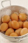 Boiled chicken Eggs — Stock Photo