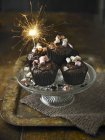 Queques de chocolate Chilli — Fotografia de Stock