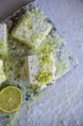 Marshmallow Zucchero di Lime — Foto stock