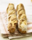 Fresh baked Country baguettes — Stock Photo