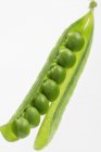 Piselli verdi in baccello — Foto stock