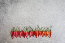 Fresh red chillis — Stock Photo