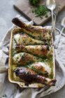 Bâtonnets de poulet rôtis — Photo de stock