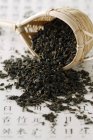 Tè verde sciolto — Foto stock