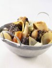 Pot-au-feu in bowl — Stock Photo
