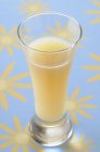 Closeup view of Pastis alcoholic beverage in glass — Stock Photo