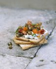 Petit sal pancetta e canapa — Foto stock