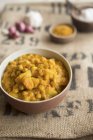 Curry di zucca e ceci — Foto stock