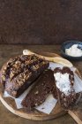 Chocolate pear bread — Stock Photo