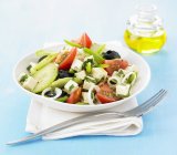 Salat nach griechischer Art — Stockfoto