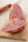 Halved Knuckle of ham — Stock Photo