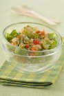 Salade de poivre et d'amandes — Photo de stock