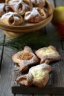 Домашнє печиво Різдвом — стокове фото