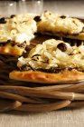Pissaladire con pasta di olive — Foto stock