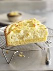 Portion of buttermilk pie — Stock Photo