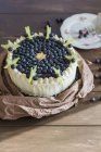 Gâteau aux agrumes et myrtilles — Photo de stock