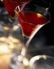 Cocktail di brandy in bicchieri — Foto stock
