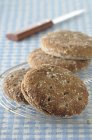 Englische Roggen-Cookies — Stockfoto