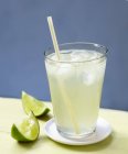 Refrescante Lime cordial — Fotografia de Stock