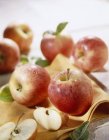 Raw Red apples — Stock Photo
