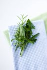 Rosemary with sage and parsley — Stock Photo