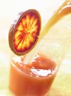Blood orange juice — Stock Photo
