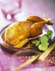 Quail with spices and honey — Stock Photo
