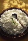 Варёный рис басмати — стоковое фото