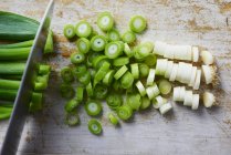 Свіжий весняний onio — стокове фото