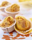Baked Carrot and cumin muffins — Stock Photo