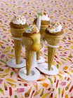 Cupcakes à la crème glacée — Photo de stock
