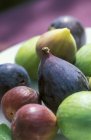 Figues colorées fraîches — Photo de stock