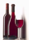 Composition avec vin rouge — Photo de stock
