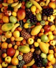 Colored Fruit composition — Stock Photo