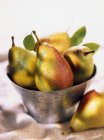 Peras frescas colhidas — Fotografia de Stock
