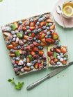 Mixed Berry Tart — Stock Photo