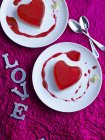 Jelly love hearts — Stock Photo